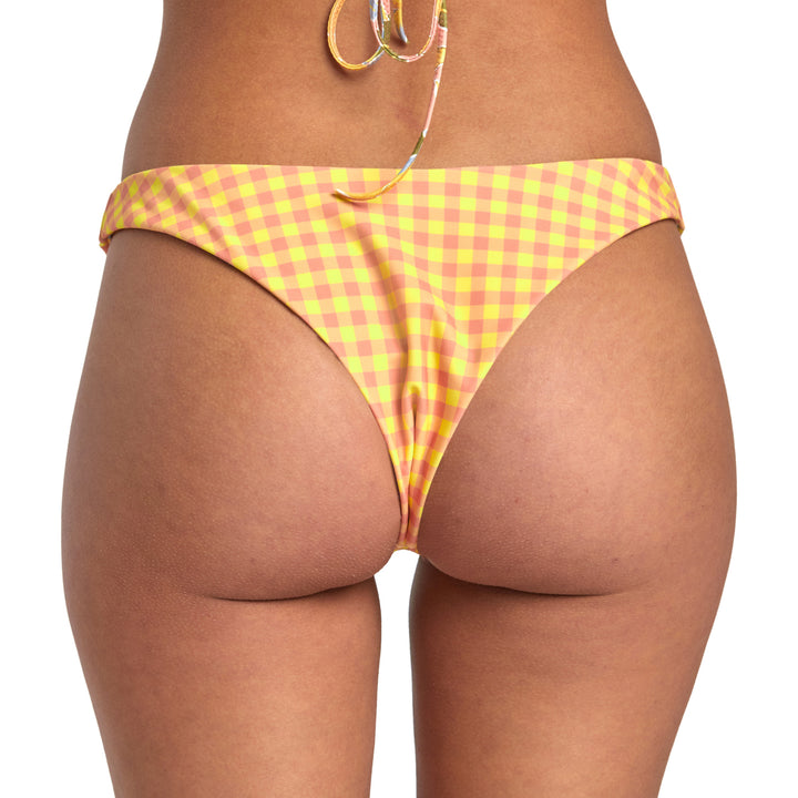 RVCA Sunkissed Skimpy French Bikini Bottom - Women's Lilikoi