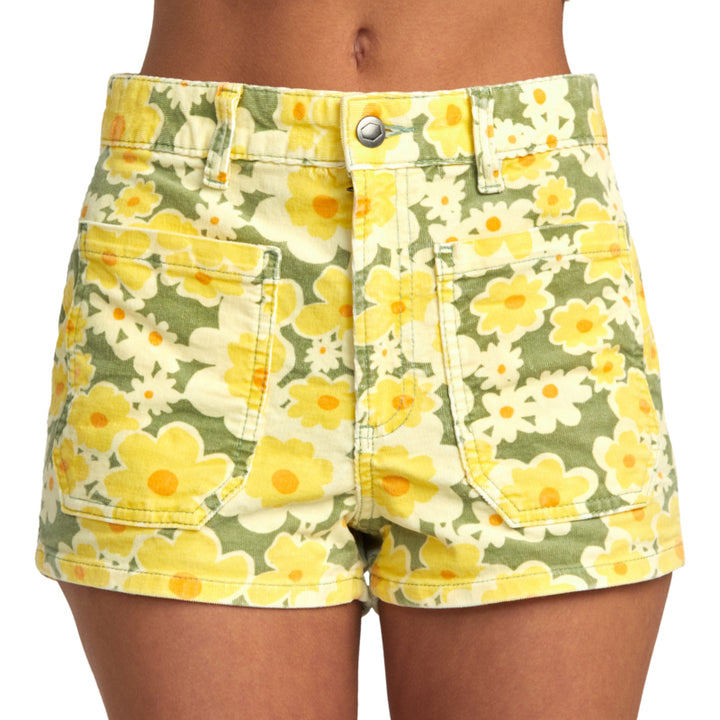 RVCA Belle Cord Shorts - Women's Fern