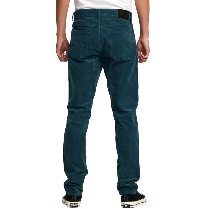 RVCA Dagger Pigment Corduroy Pants - Men's Mallard Blue