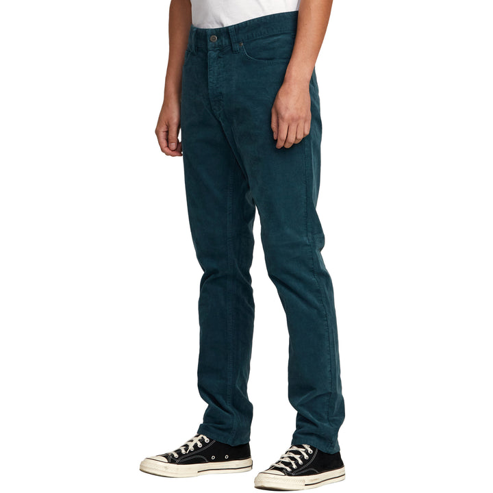 RVCA Dagger Pigment Corduroy Pants - Men's Mallard Blue
