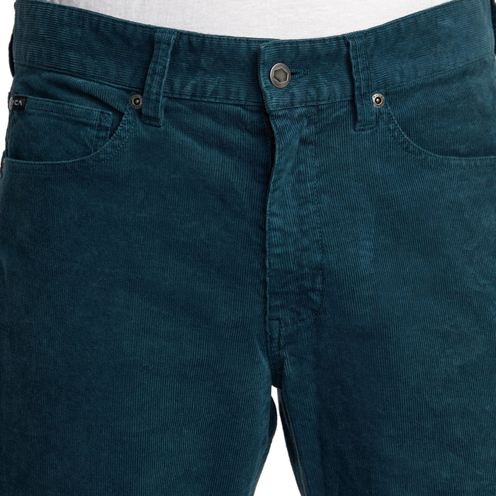 RVCA Dagger Pigment Corduroy Pants - Men's Mallard Blue