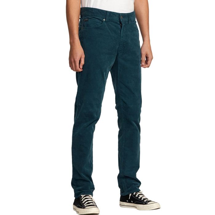 RVCA Dagger Pigment Corduroy Pants - Men's Mallard Blue