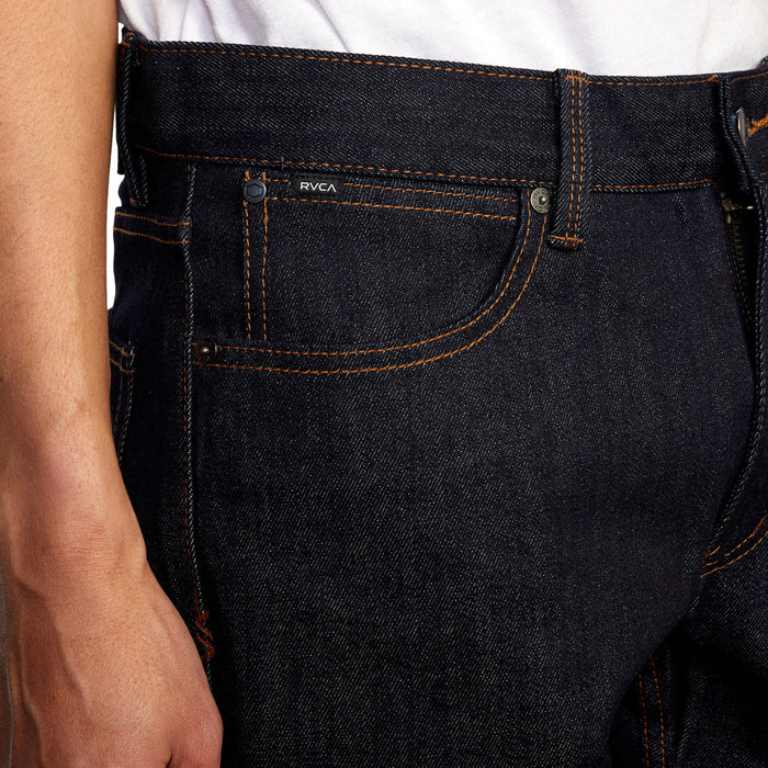 RVCA Daggers Denim Pants - Men's Dark Indigo