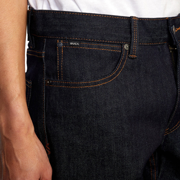 RVCA Daggers Denim Pants - Men's Dark Indigo