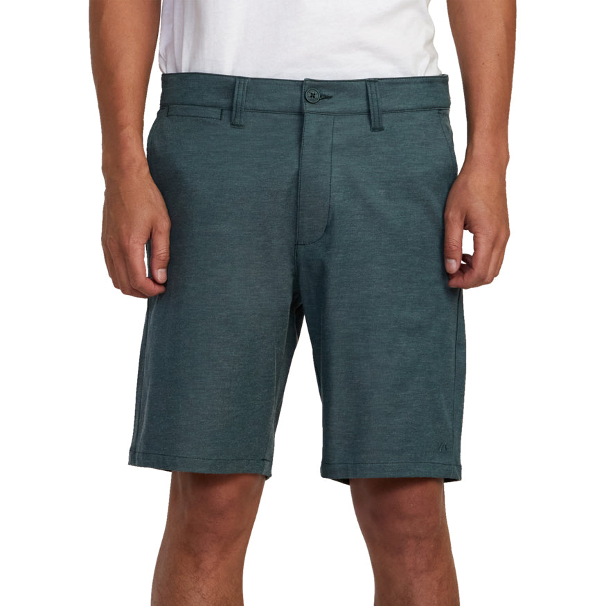 RVCA Back In Hybrid Shorts - Men's Hunter Green
