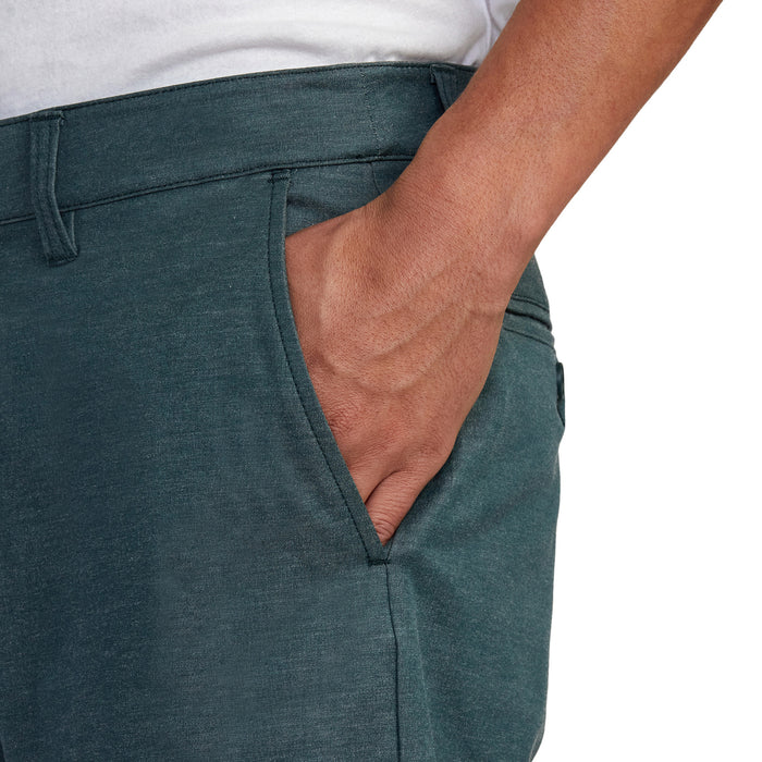 RVCA Back In Hybrid Shorts - Men's Hunter Green