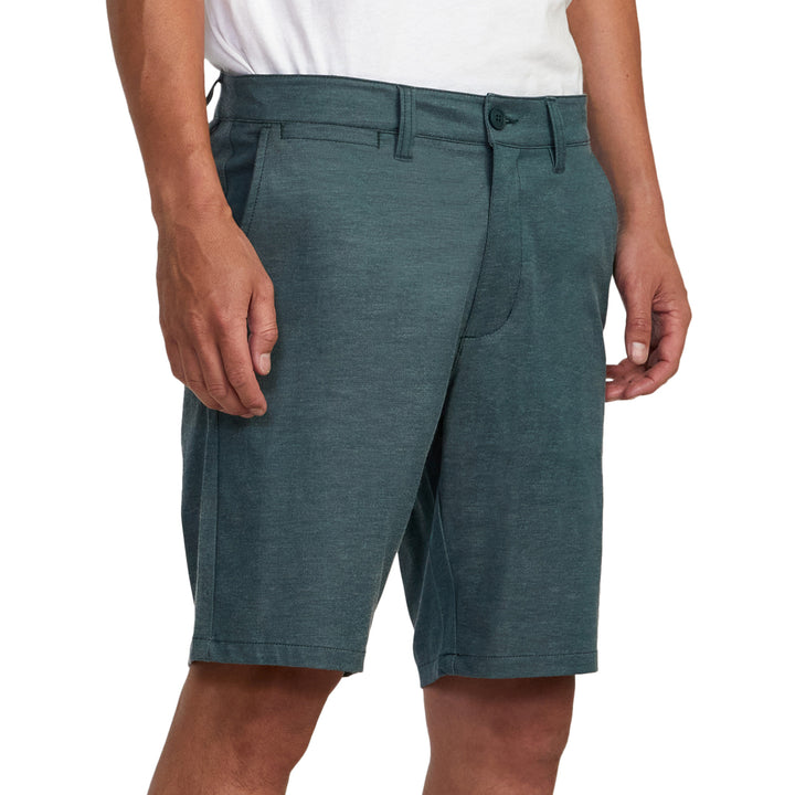 RVCA Back In Hybrid Shorts - Men's Hunter Green