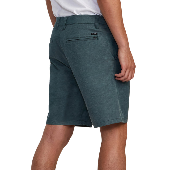 RVCA Back In Hybrid Shorts - Men's Hunter Green