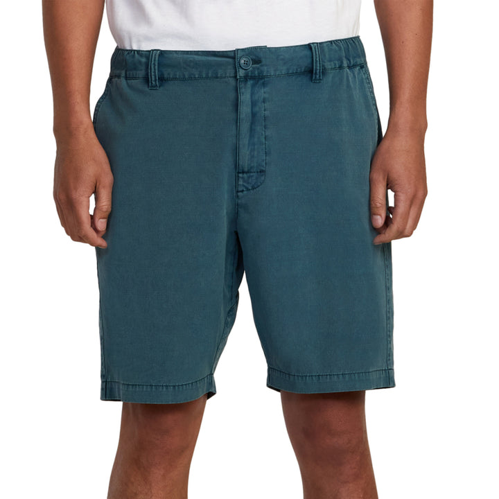 RVCA All Time Coastal Rinsed Hybrid Shorts - Men's Duck Blue