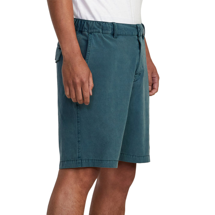 RVCA All Time Coastal Rinsed Hybrid Shorts - Men's Duck Blue