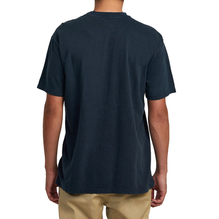 RVCA HI Grade Hemps Short-Sleeve Shirt - Men's Indigo