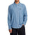 RVCA Walker Stripe Long-Sleeve Shirt - Men's Washed Indigo