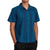 RVCA Mission Stripe Short-Sleeve Shirt - Men's Moody Blue