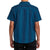 RVCA Mission Stripe Short-Sleeve Shirt - Men's Moody Blue