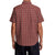 RVCA Upwards Ikat Short-Sleeve Shirt - Men's Oxblood Red