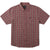 RVCA Upwards Ikat Short-Sleeve Shirt - Men's Oxblood Red