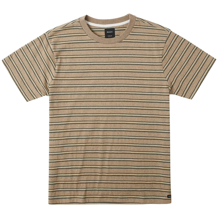 RVCA Road Runner Stripe Shirt - Men's Latte