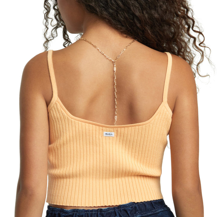 RVCA Silhouette Sweater Tank - Women's Melon