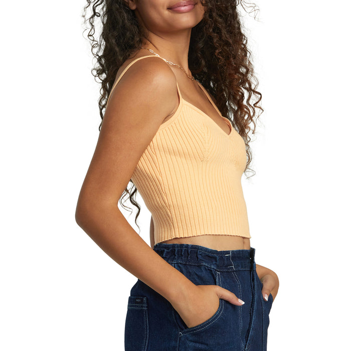 RVCA Silhouette Sweater Tank - Women's Melon