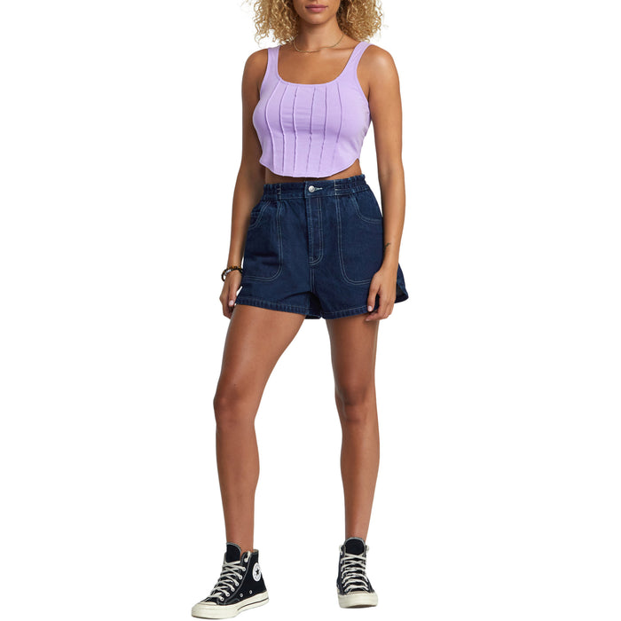 RVCA Venice Shorts - Women's Washed Blue