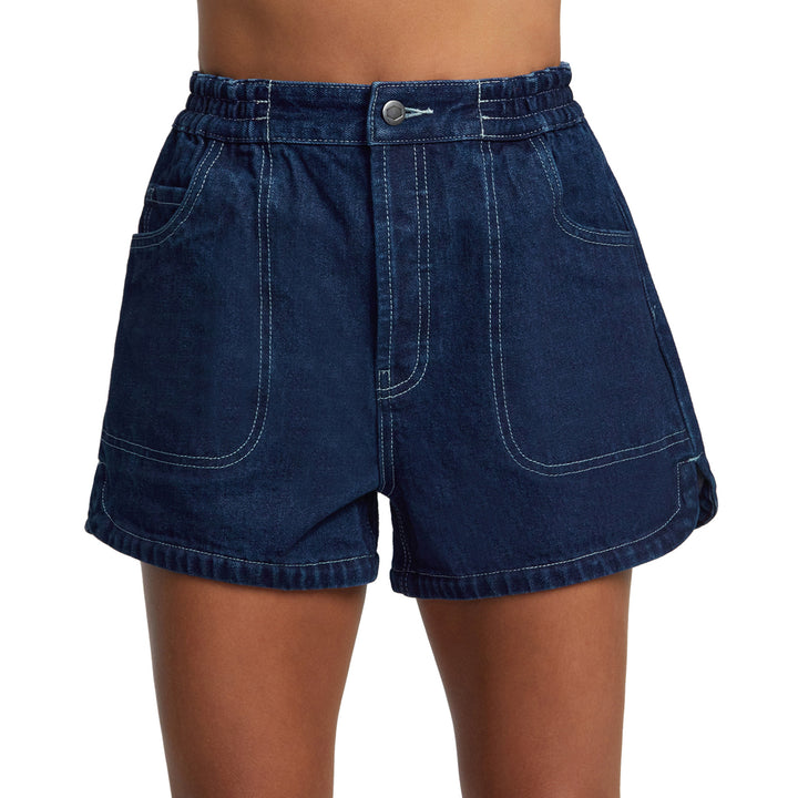 RVCA Venice Shorts - Women's Washed Blue