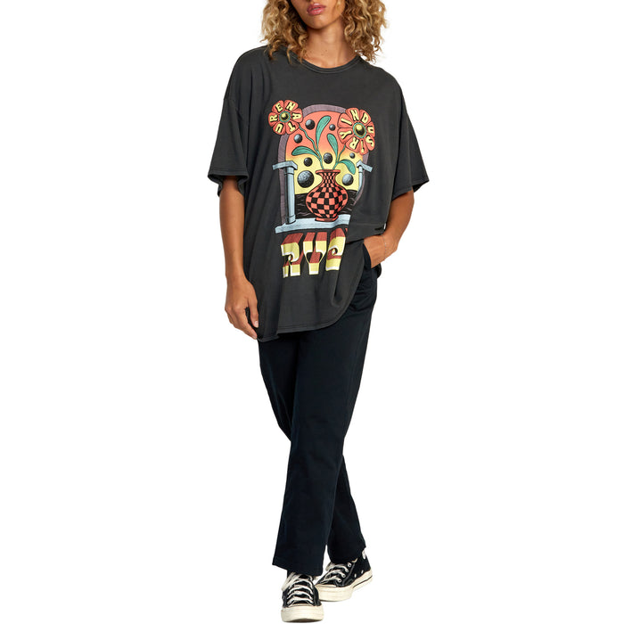 RVCA Potal Short-Sleeve T-Shirt - Women's RVCA Black