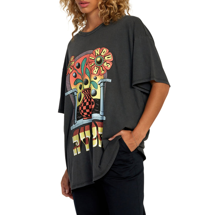 RVCA Potal Short-Sleeve T-Shirt - Women's RVCA Black