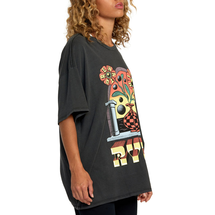 RVCA Potal Short-Sleeve T-Shirt - Women's RVCA Black