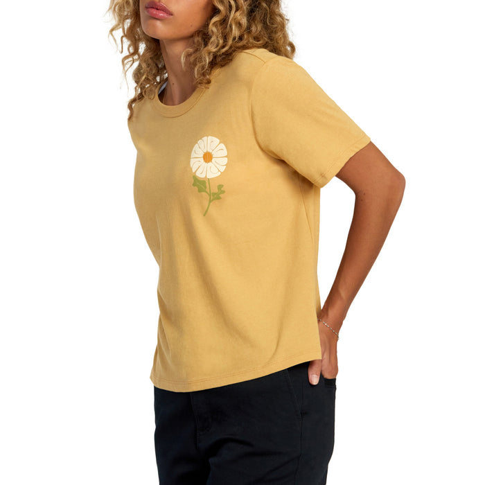 RVCA Essential Short-Sleeve T-Shirt - Women's Straw