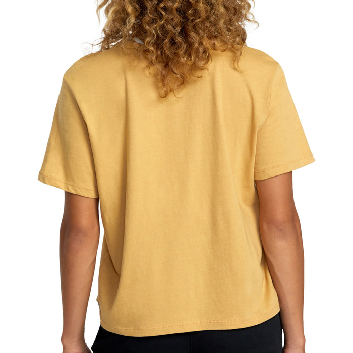 RVCA Essential Short-Sleeve T-Shirt - Women's Straw