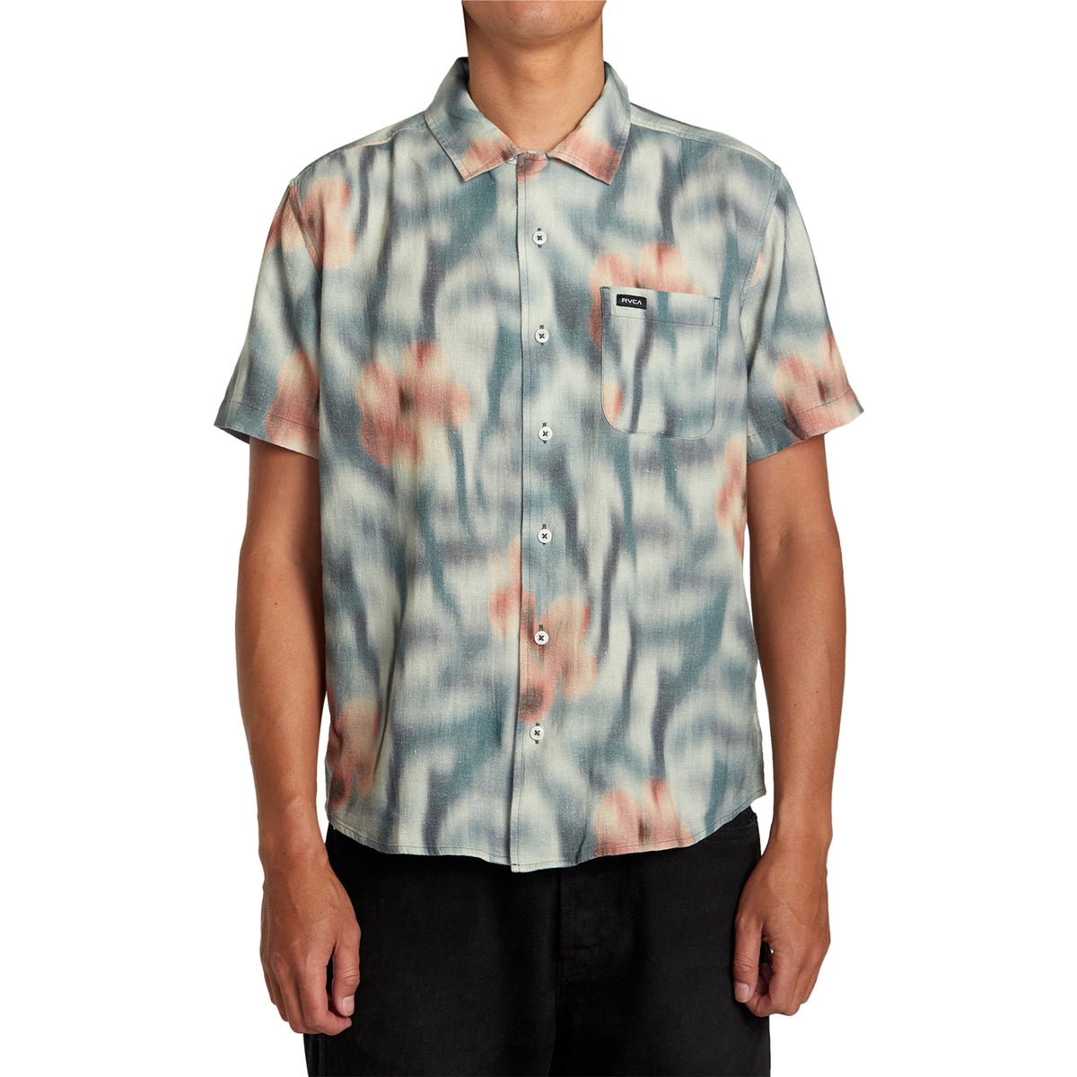RVCA Hawaii Speed Floral Short-Sleeve Shirt - Men's Multi