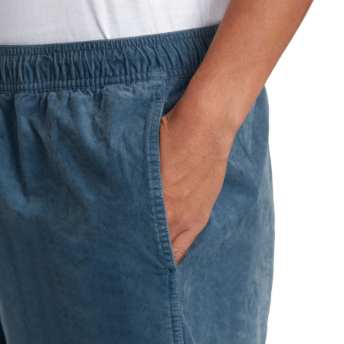 RVCA Escape Elastic Corduroy Shorts - Men's Light Duck Blue