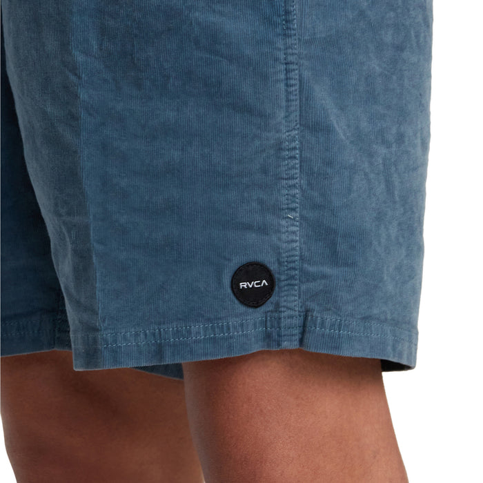 RVCA Escape Elastic Corduroy Shorts - Men's Light Duck Blue
