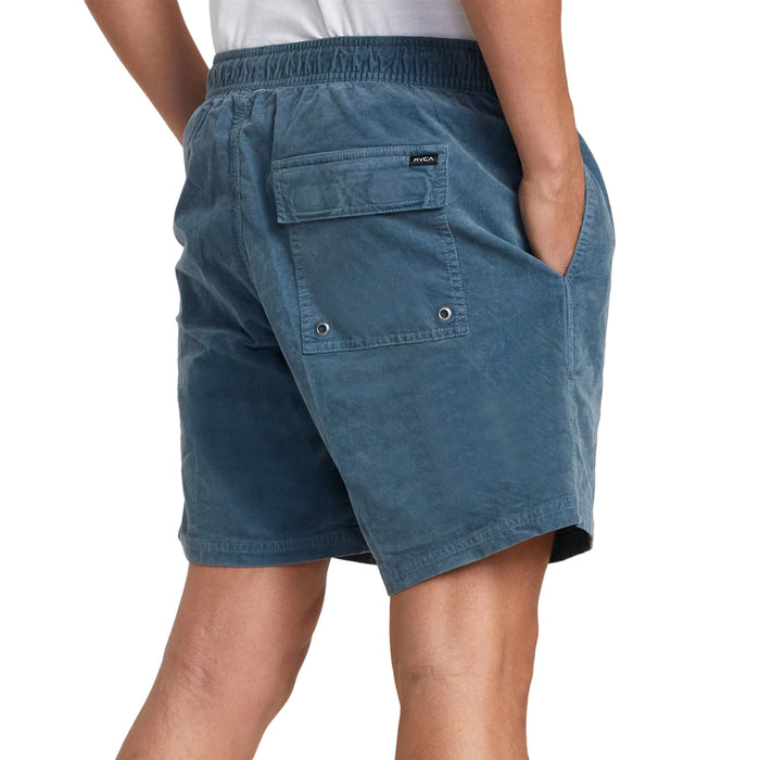 RVCA Escape Elastic Corduroy Shorts - Men's Light Duck Blue