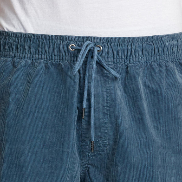 RVCA Escape Elastic Corduroy Shorts - Men's Light Duck Blue