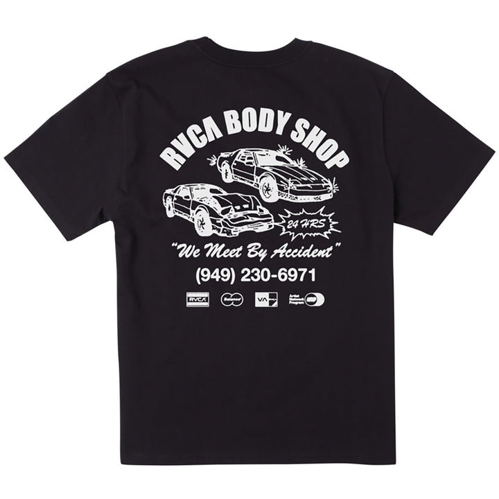 RVCA Body Shop T-Shirt - Men's Black