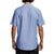 RVCA Day Shift Short-Sleeve Shirt - Men's Blue Chambray