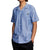 RVCA Day Shift Short-Sleeve Shirt - Men's Blue Chambray