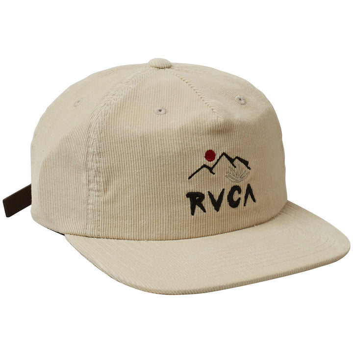 RVCA Innerstate Claspback Hat Silver Bleach