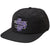 RVCA Ground Cover Snapback Hat Black