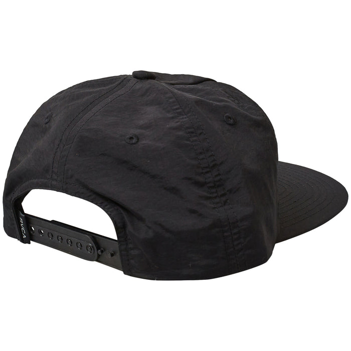 RVCA Ground Cover Snapback Hat Black