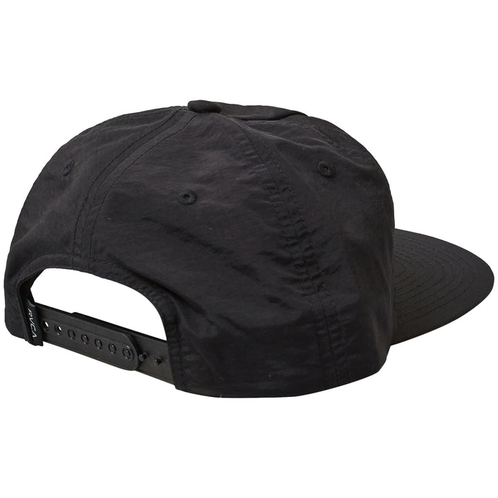RVCA Ground Cover Snapback Hat Black