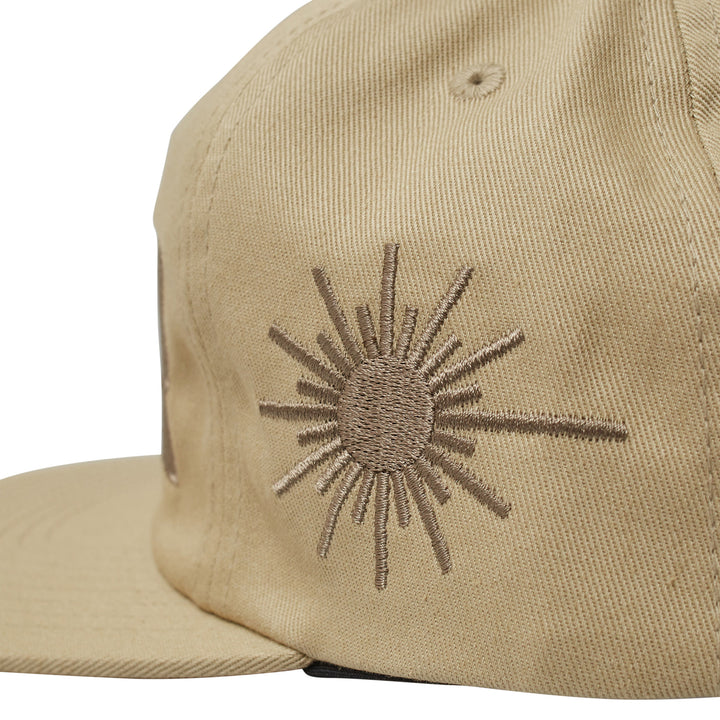 RVCA Infografik Snapback Hat Khaki