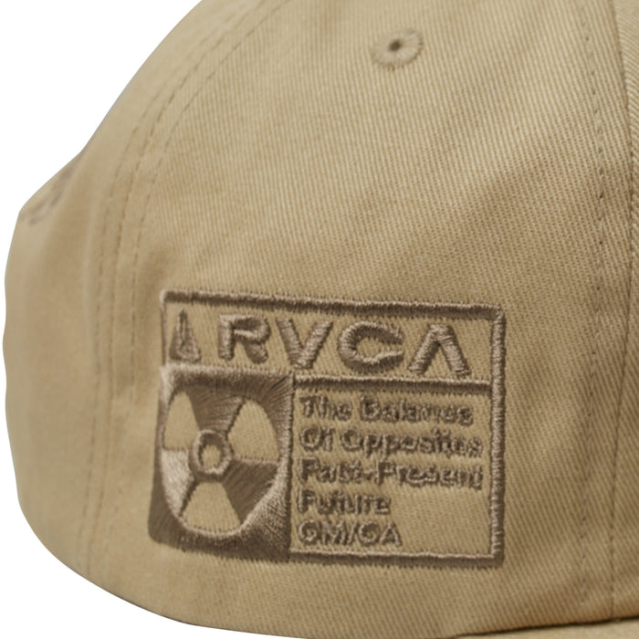 RVCA Infografik Snapback Hat Khaki