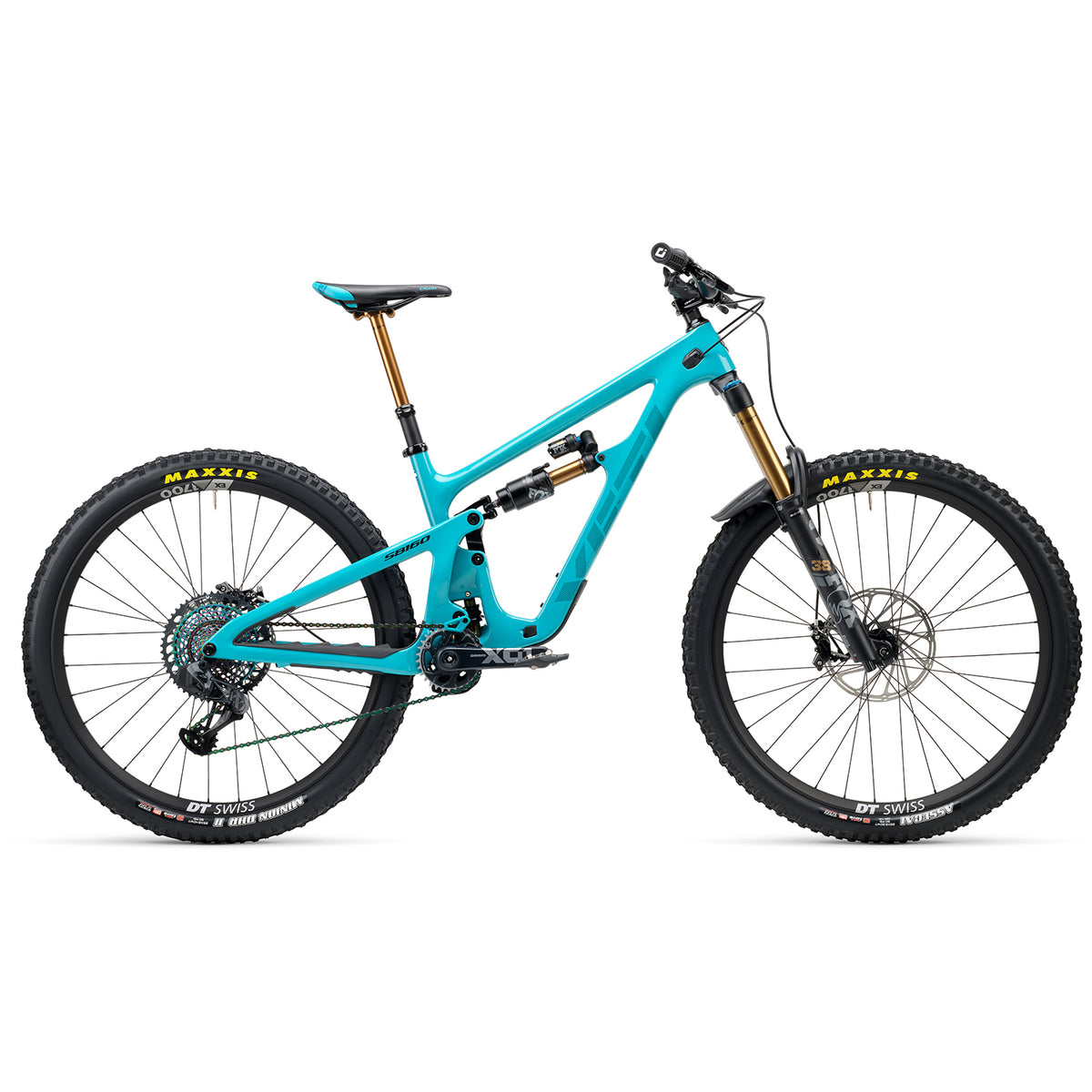 Yeti Cycles SB160 T4 Complete Mountain Bike 2023 Turquoise