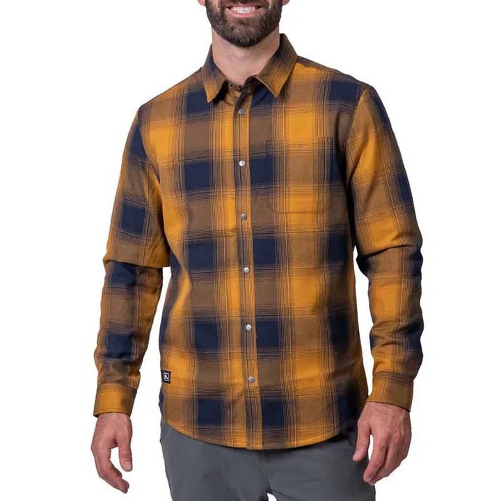 Flylow Sinclair Insulated Flannel - Men's Jupiter/Night (plaid)