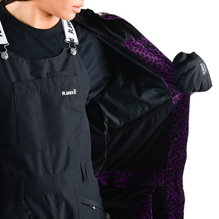 Planks Huff 'n' Puffa Jacket - Women's Broken Bergs Purple