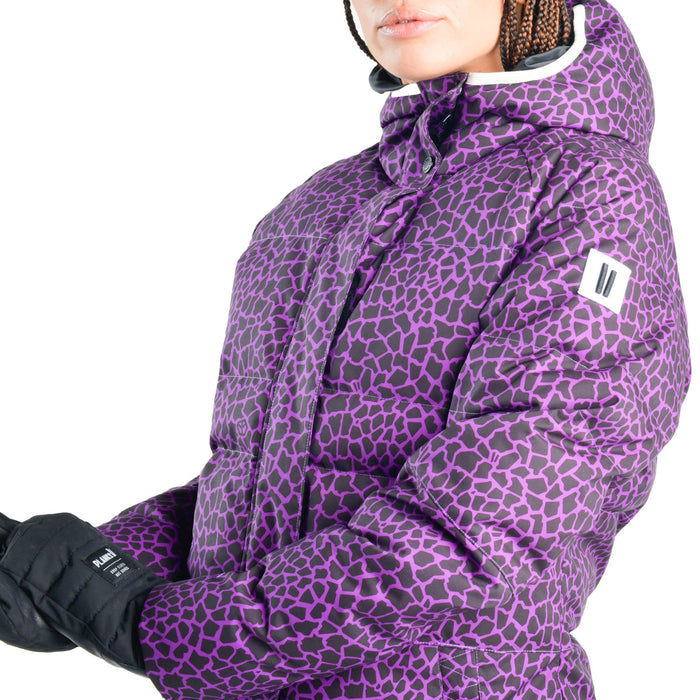 Planks Huff 'n' Puffa Jacket - Women's Broken Bergs Purple