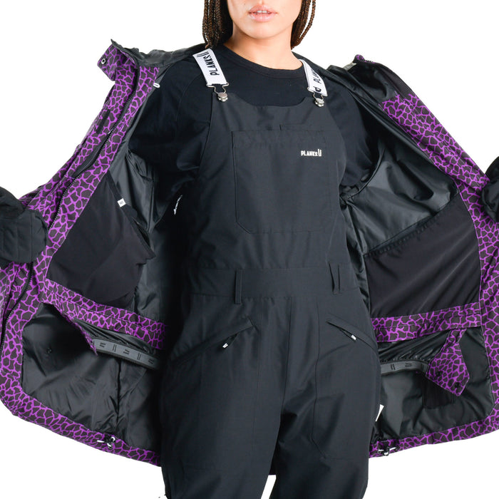 Planks Huff 'n' Puffa Jacket - Women's Broken Bergs Purple