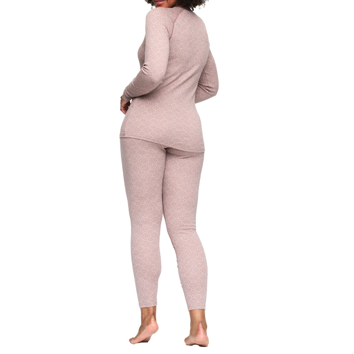 Kari Traa Voss Cashmere Mix Long Sleeve Top - Women's Taupe